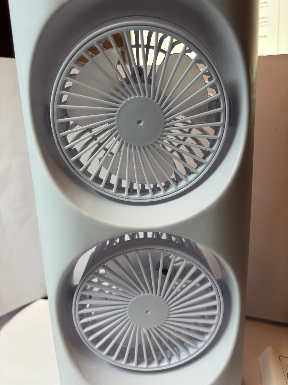 VENTILATEUR BRUMISATEUR DOUBLE TURBINE USB