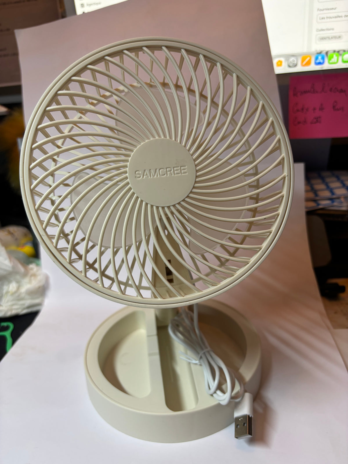 Ventilateur de voyage