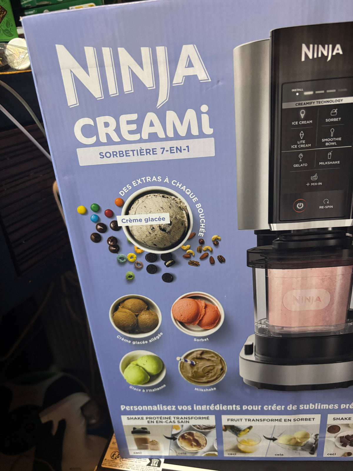 NINJA CREAMi – Sorbetière 7 en 1 Haut de Gamme