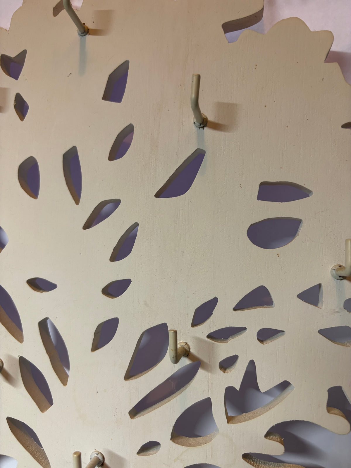 ✨ ARBRE MURAL PORTE-CLÉS & PORTE-BIJOUX BLANC ✨