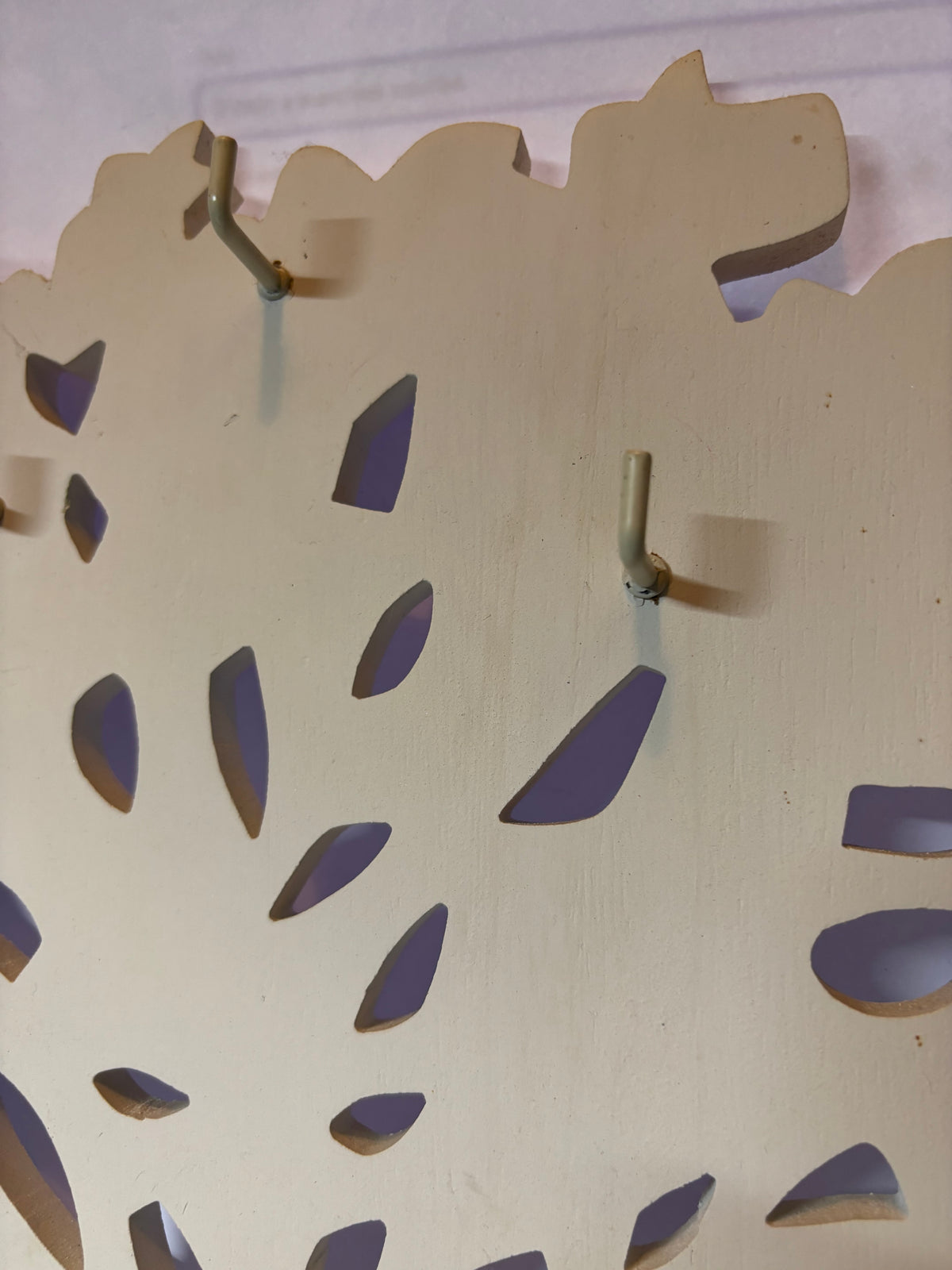 ✨ ARBRE MURAL PORTE-CLÉS & PORTE-BIJOUX BLANC ✨