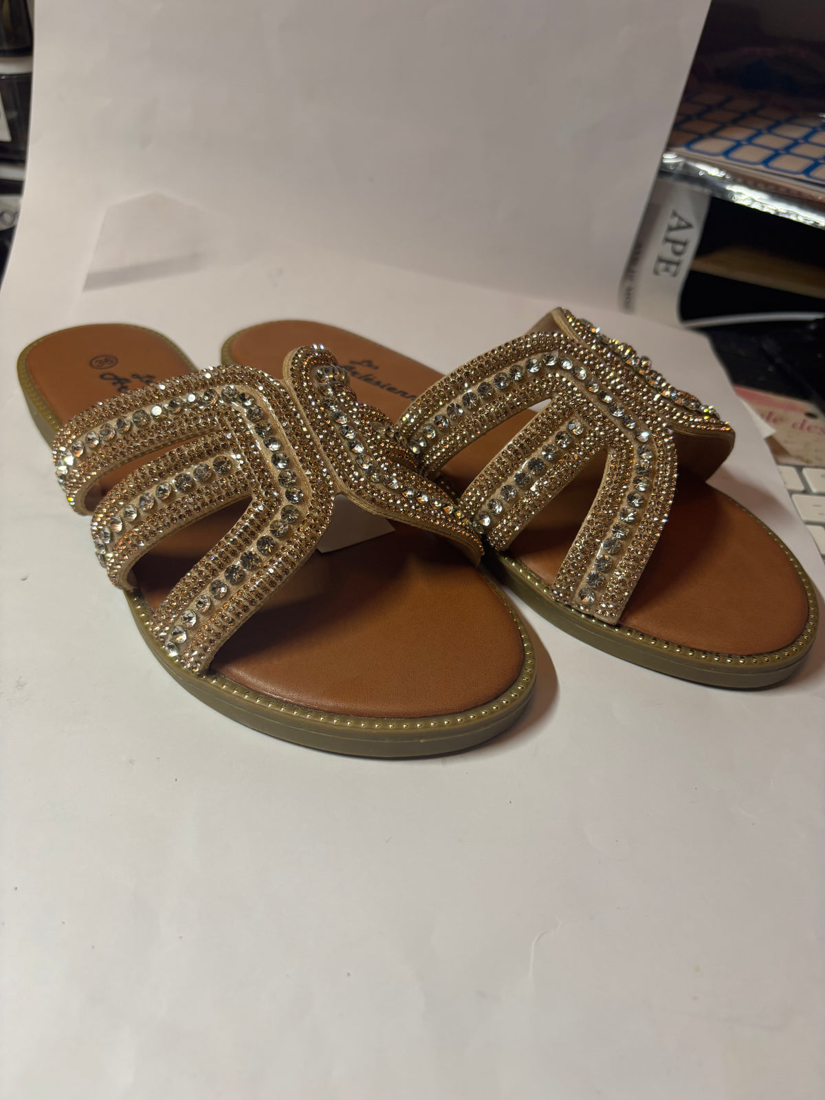 Claquettes Les Arlésiennes Pink – Neuves en boîte