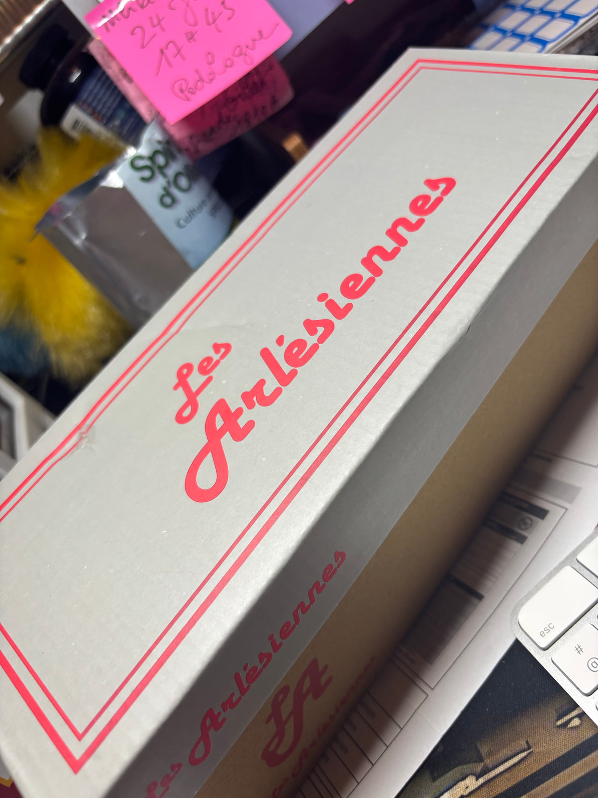 Claquettes Les Arlésiennes Pink – Neuves en boîte