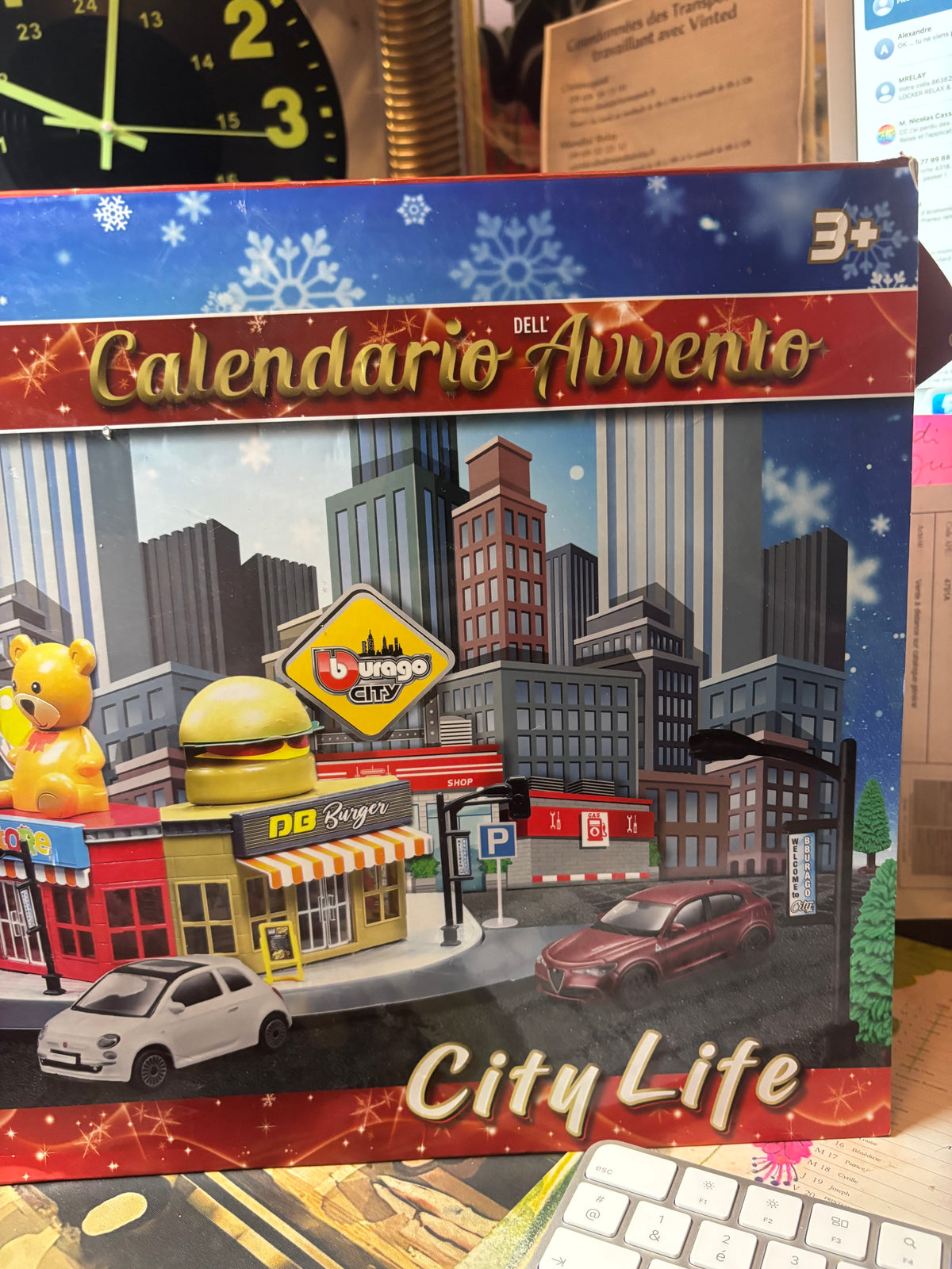Calendrier de l'Avent Bburago City Life – 24 Surprises 🎄