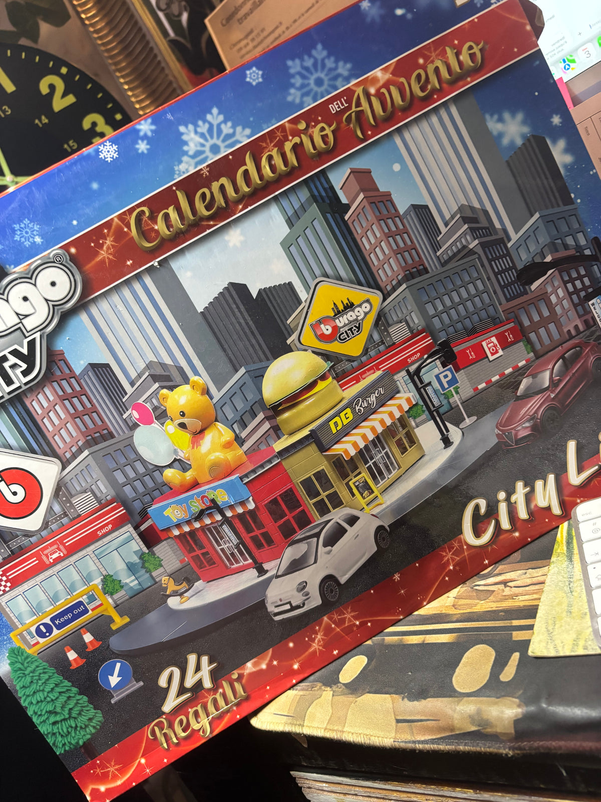 Calendrier de l'Avent Bburago City Life – 24 Surprises 🎄