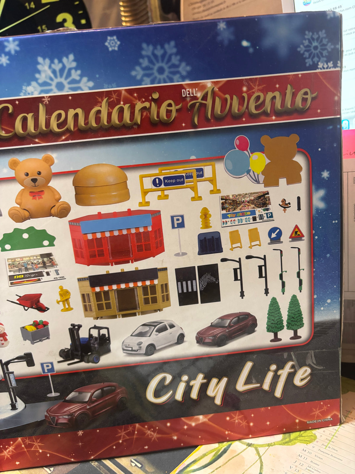 Calendrier de l'Avent Bburago City Life – 24 Surprises 🎄