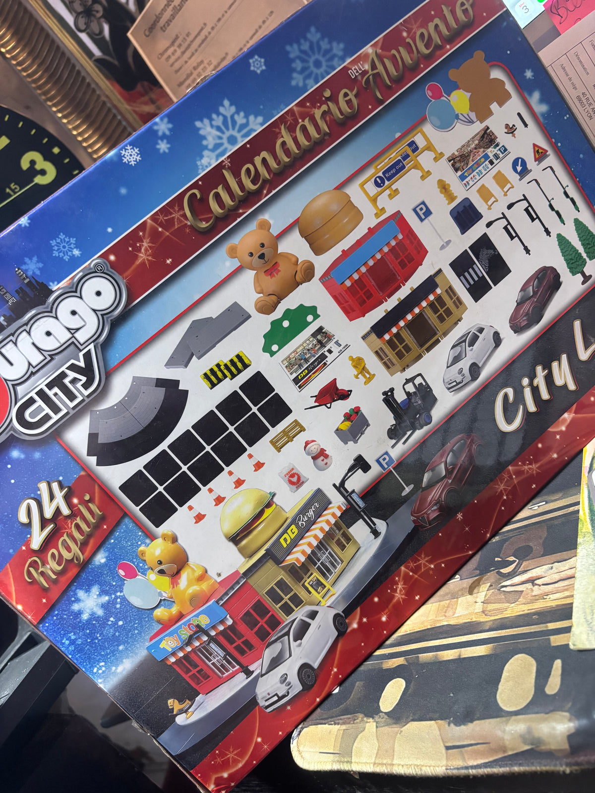 Calendrier de l'Avent Bburago City Life – 24 Surprises 🎄