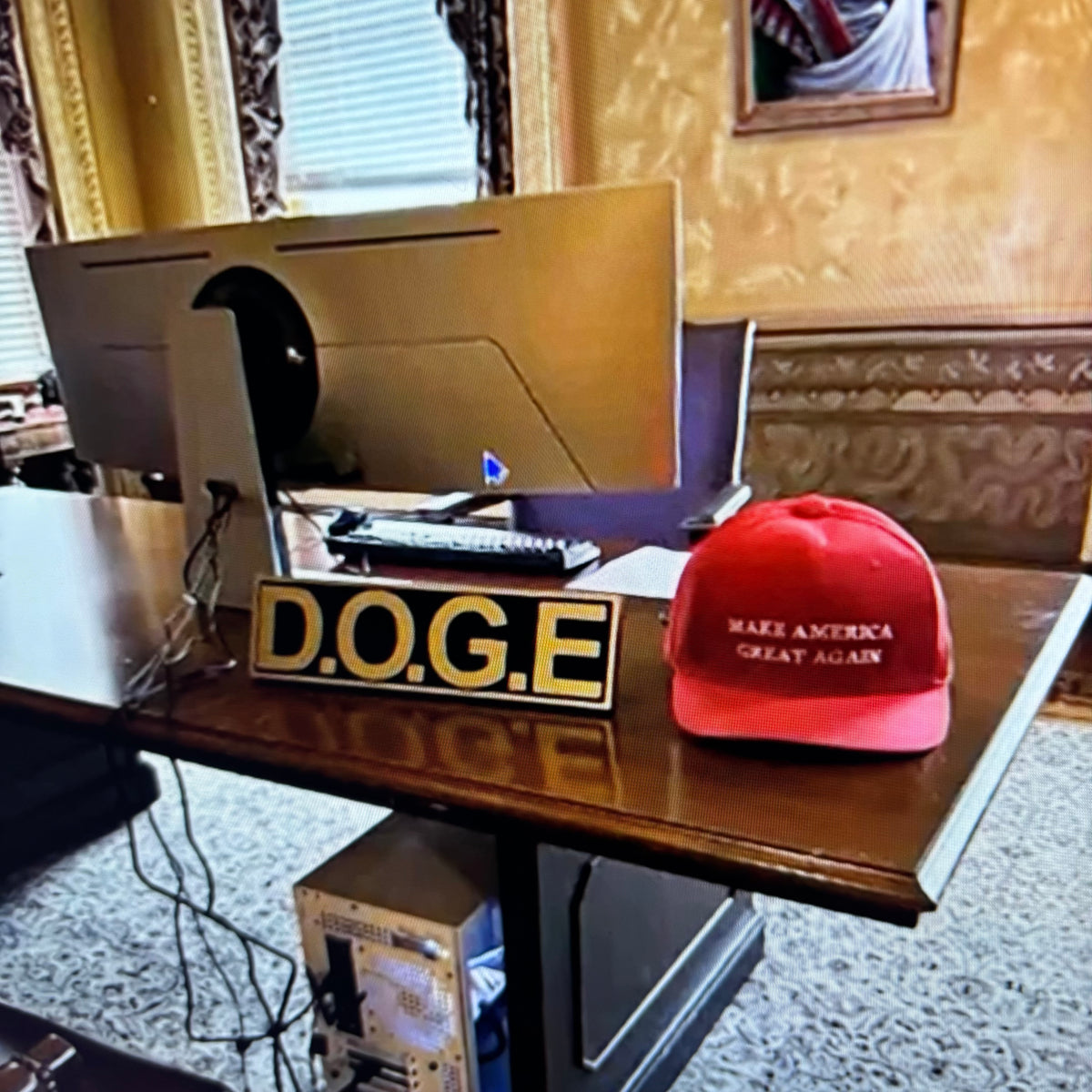 Casquette rouge Trump
