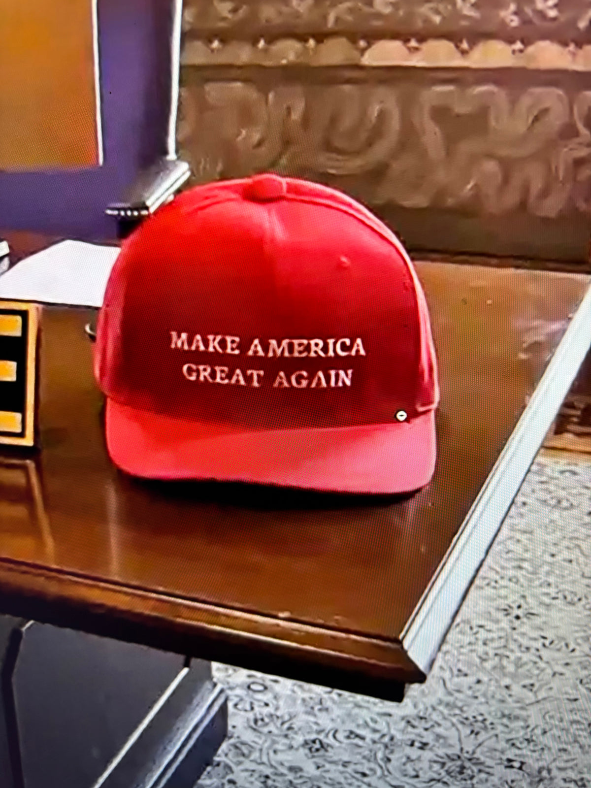 Casquette TRUMP – Rouge brodée 🇺🇸
