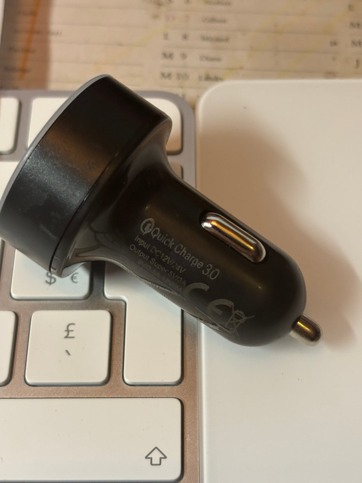 Prise USB sur allume cigare