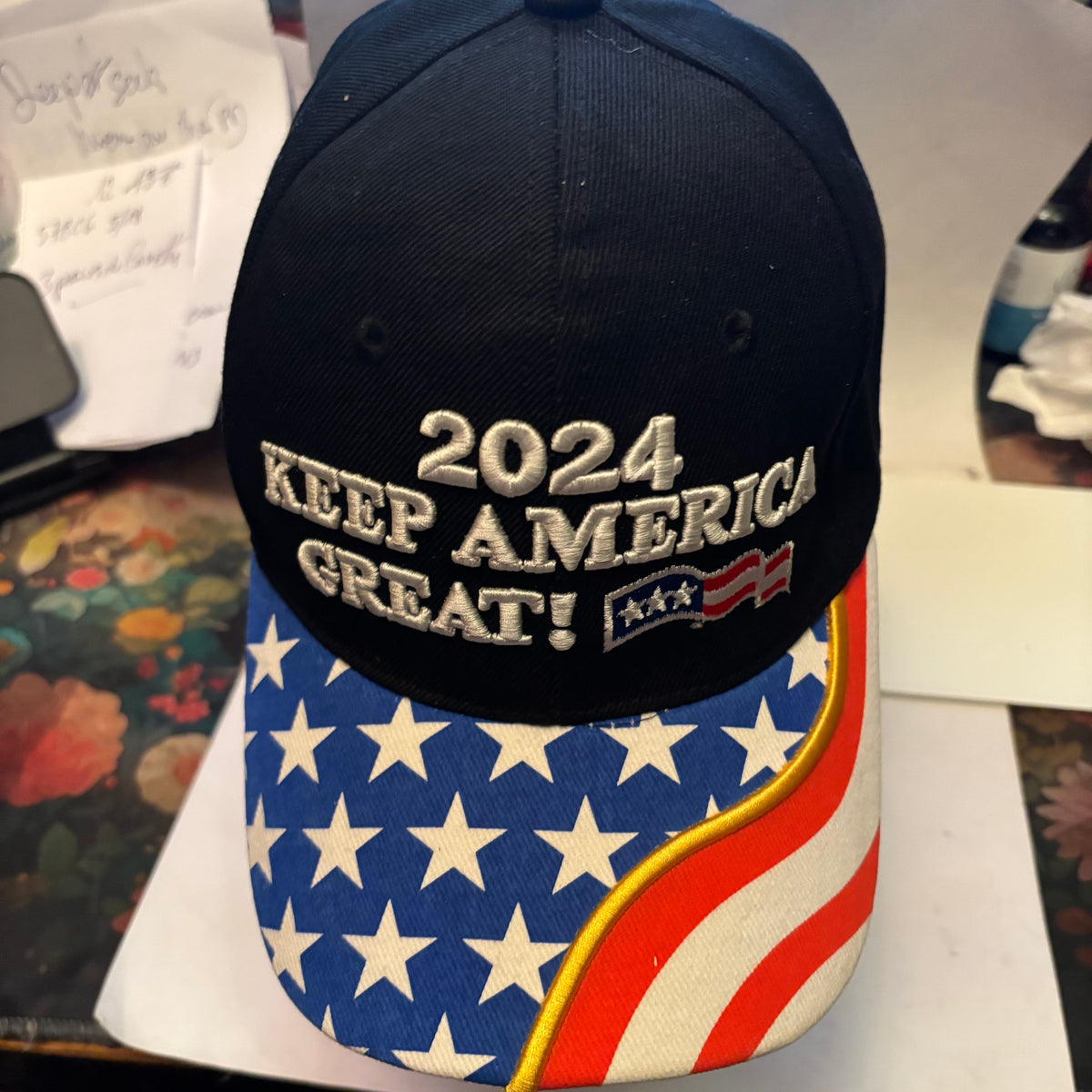 CASQUETTE COLLECTOR ÉTOILES & DRAPEAU USA