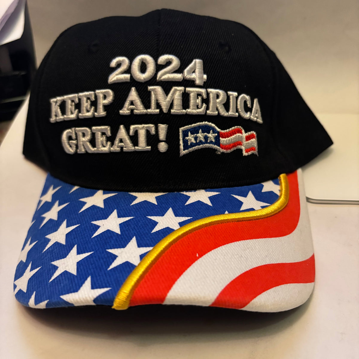 CASQUETTE COLLECTOR ÉTOILES & DRAPEAU USA