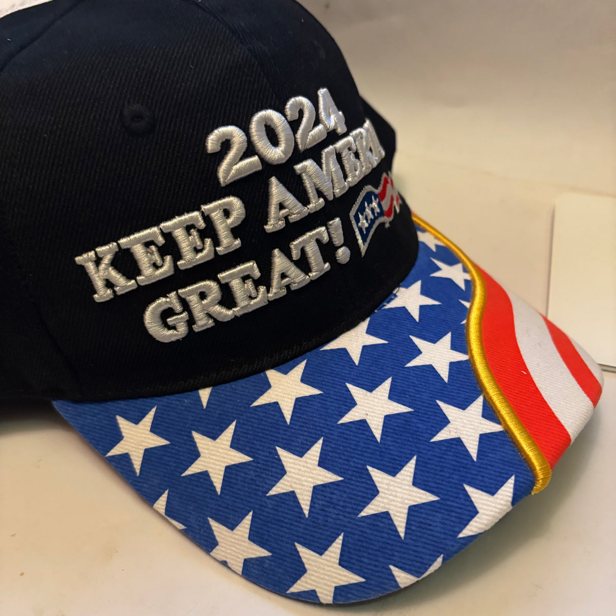CASQUETTE COLLECTOR ÉTOILES & DRAPEAU USA