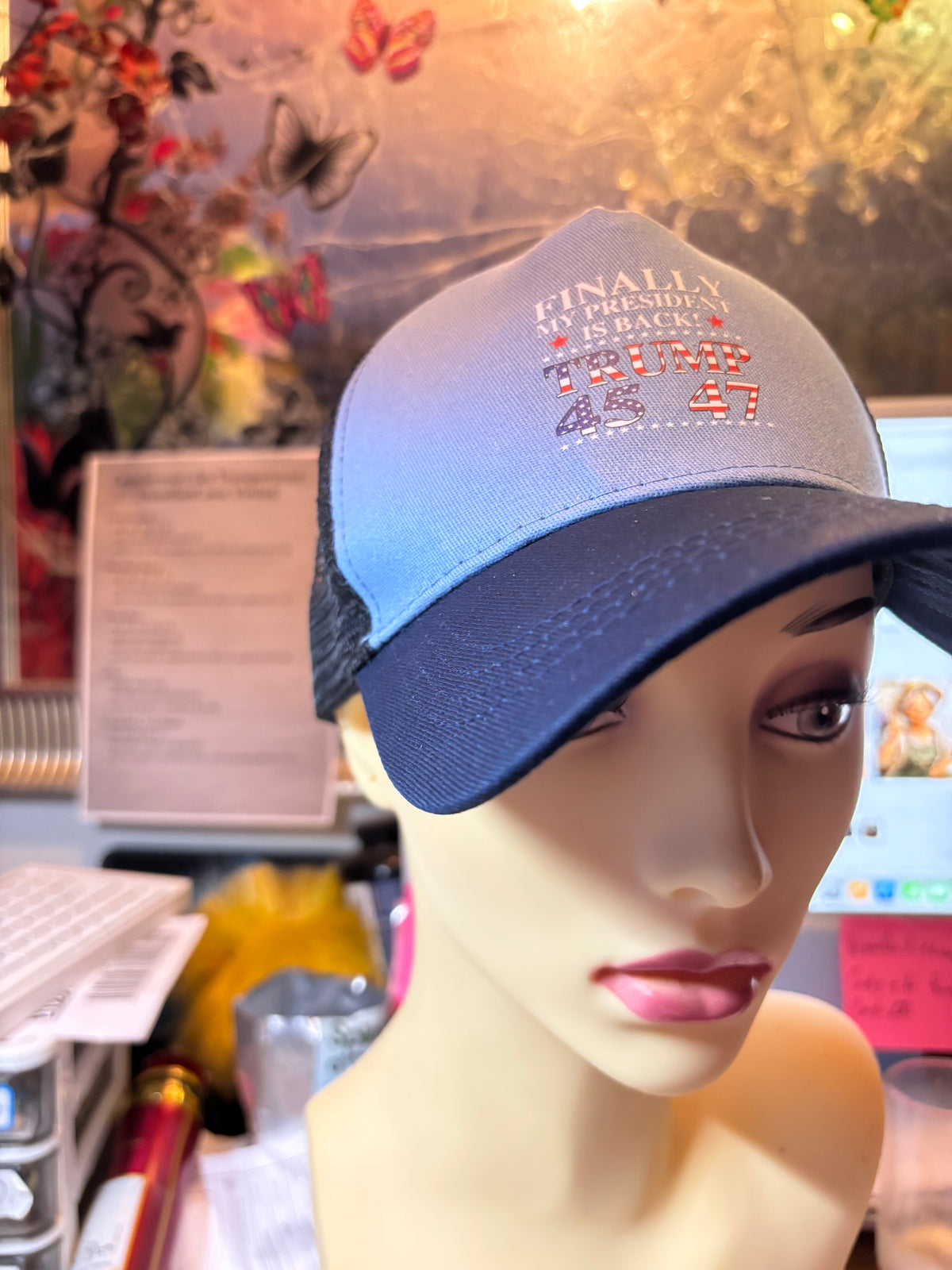 🇺🇸 Casquette USA « Trump 45-47 »