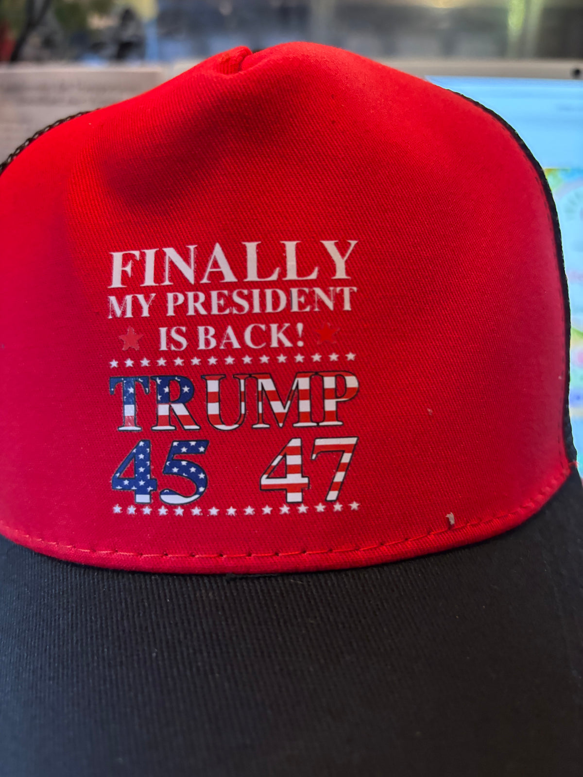 🇺🇸 Casquette USA « Trump 45-47 »