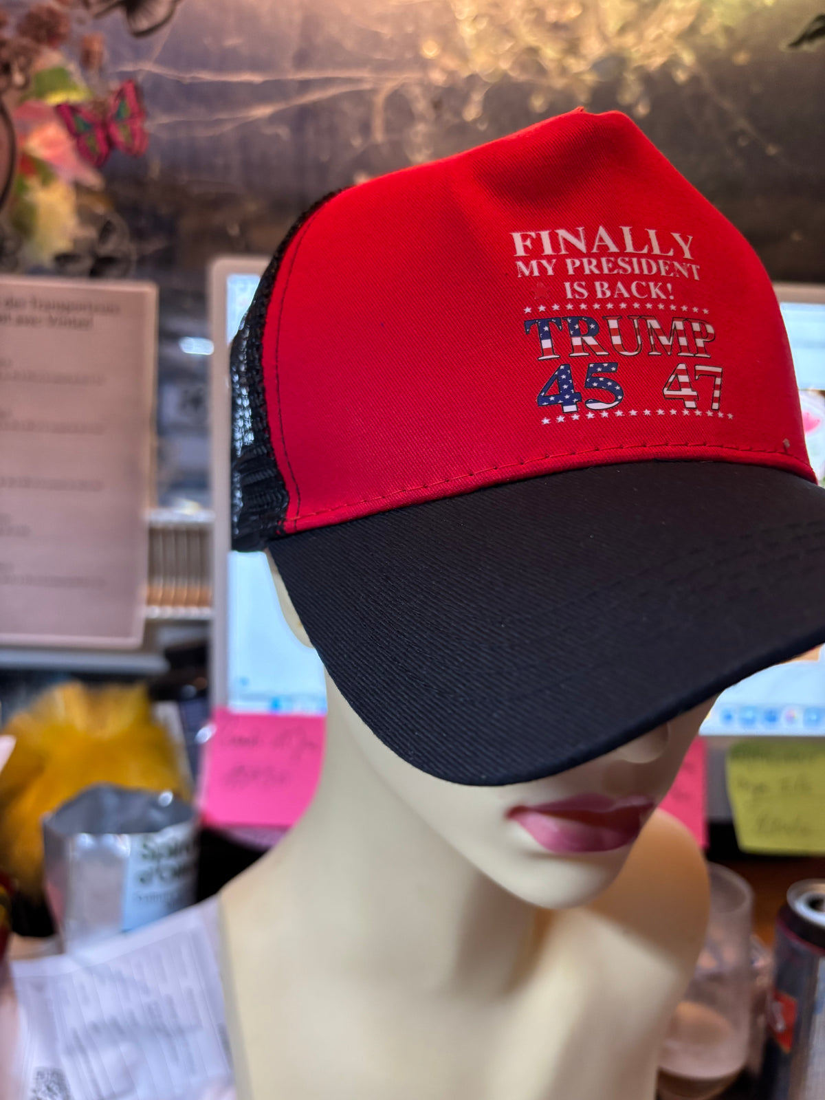 🇺🇸 Casquette USA « Trump 45-47 »