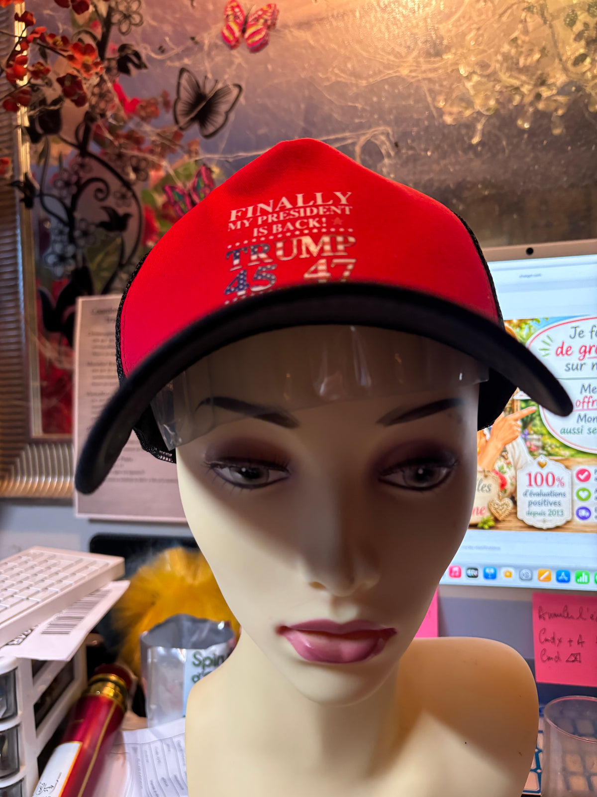 🇺🇸 Casquette USA « Trump 45-47 »
