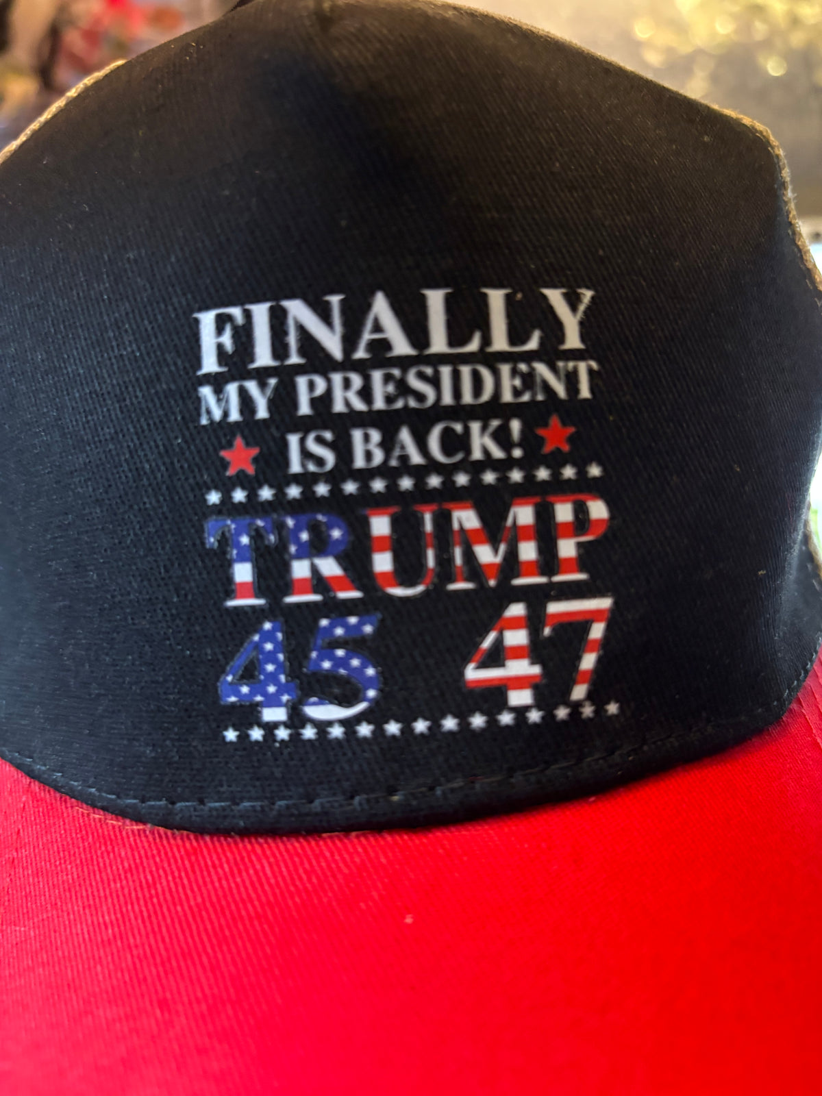 🇺🇸 Casquette USA « Trump 45-47 »