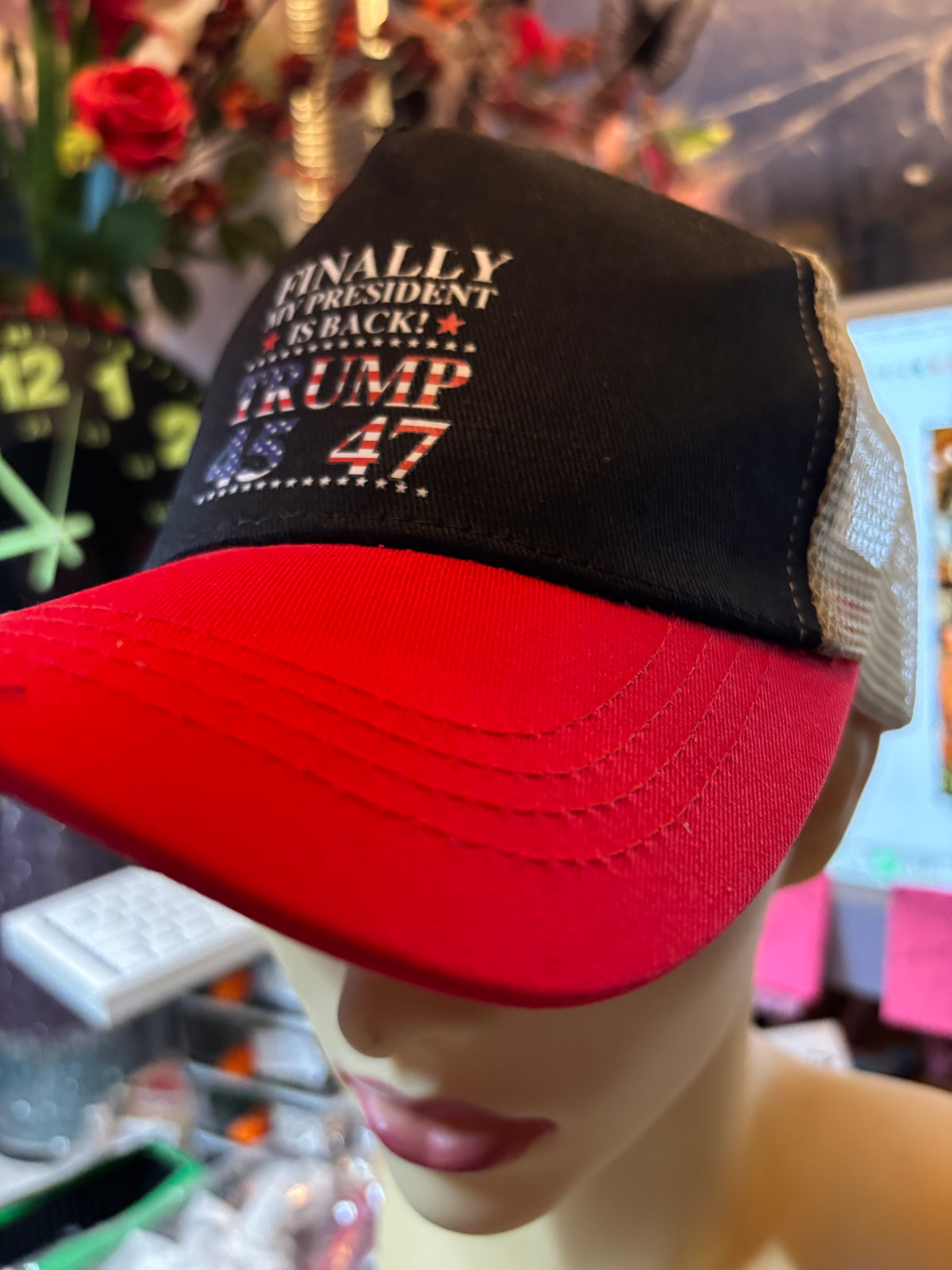 🇺🇸 Casquette USA « Trump 45-47 »