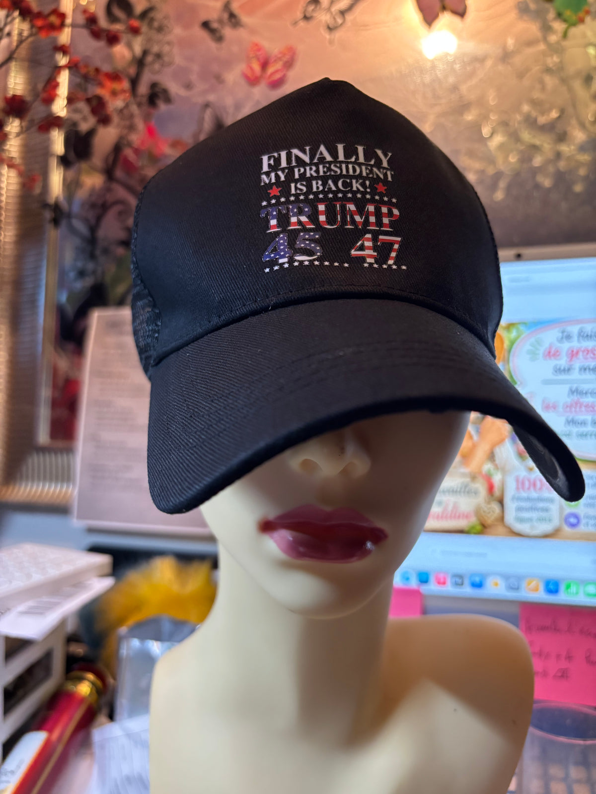 🇺🇸 Casquette USA « Trump 45-47 »