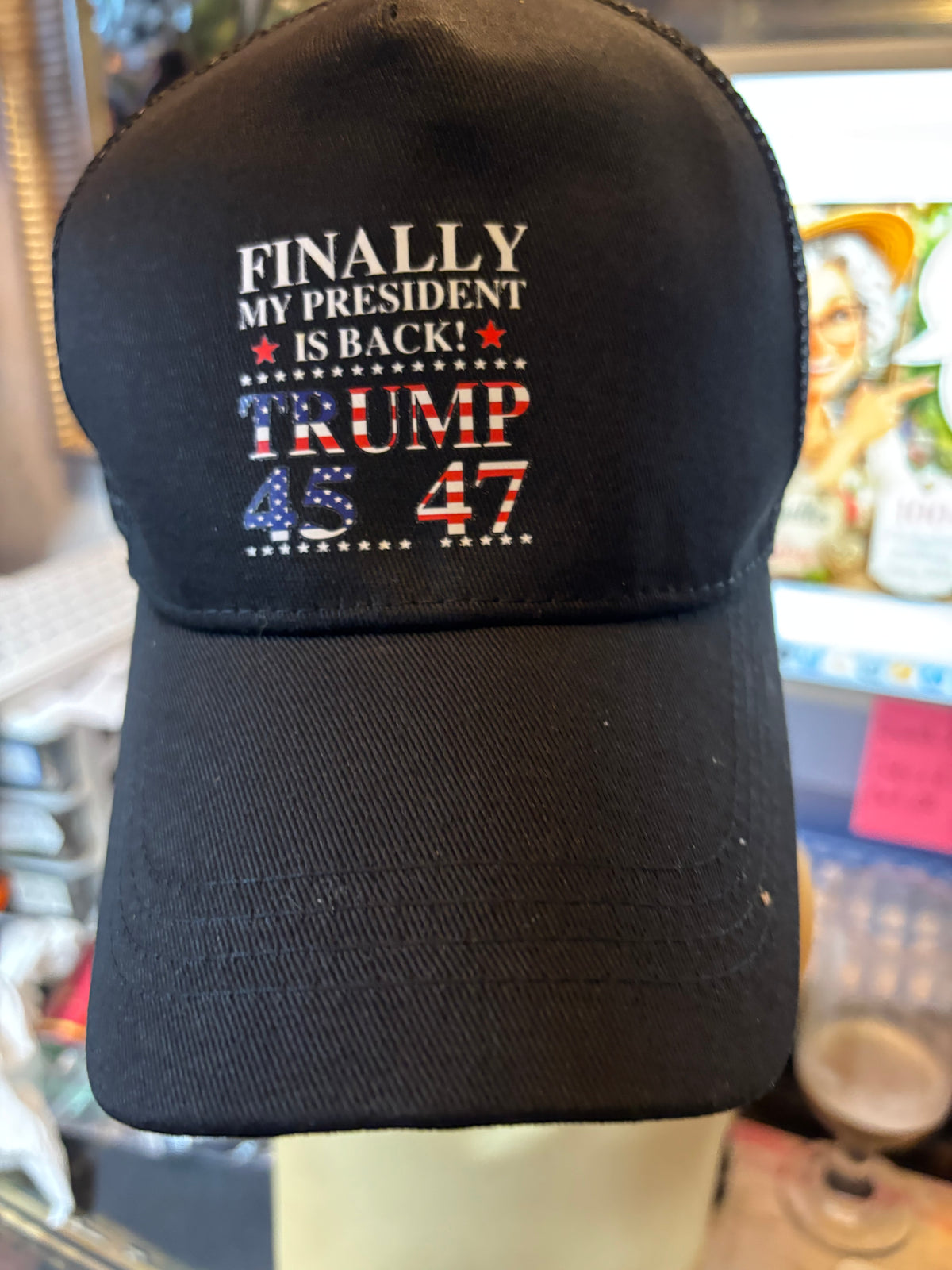 🇺🇸 Casquette USA « Trump 45-47 »
