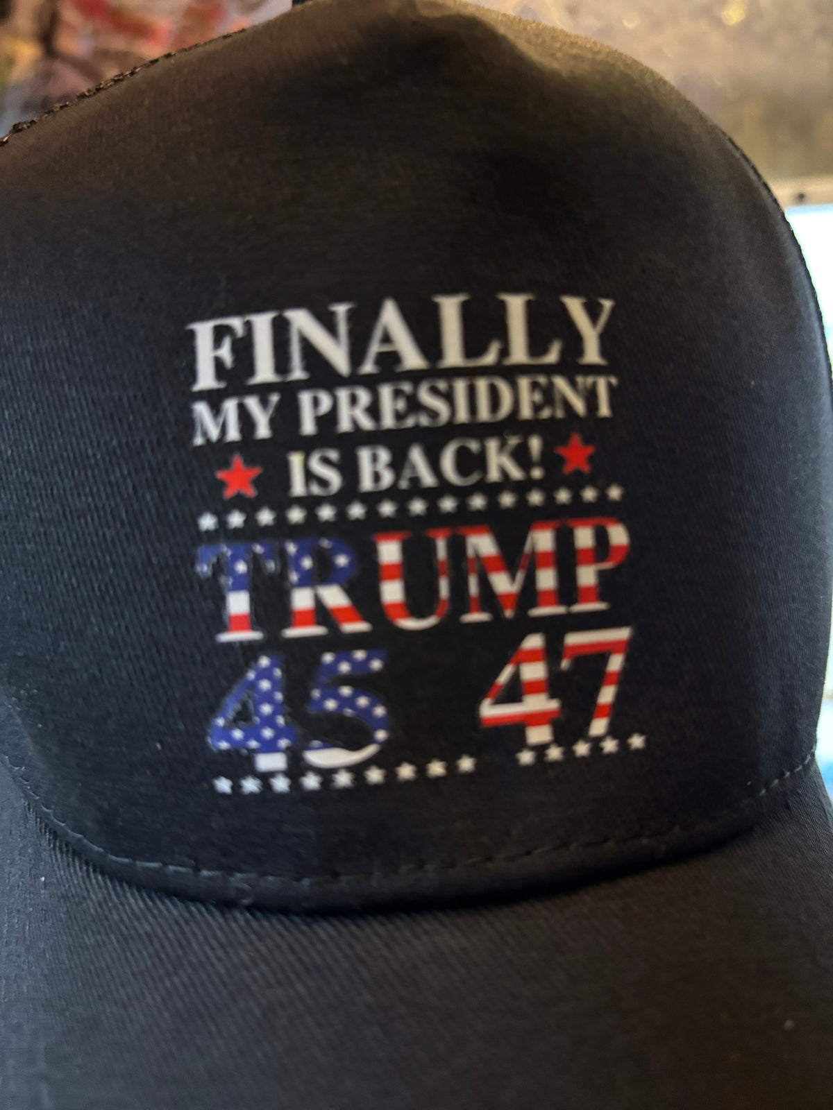 🇺🇸 Casquette USA « Trump 45-47 »