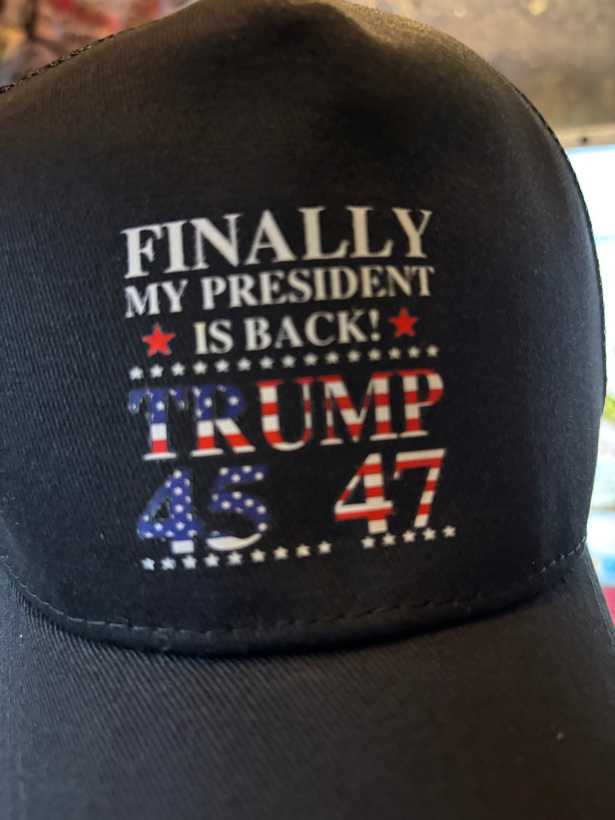 🇺🇸 Casquette USA « Trump 45-47 »