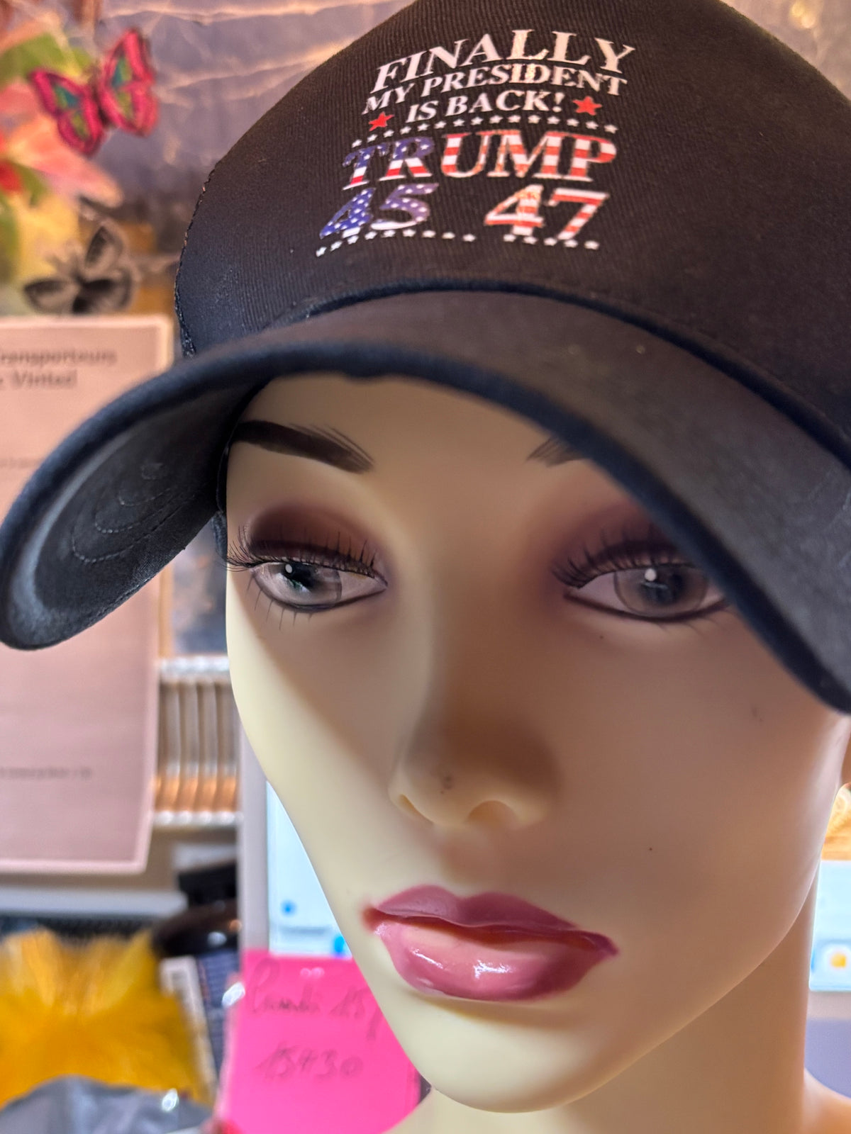 🇺🇸 Casquette USA « Trump 45-47 »