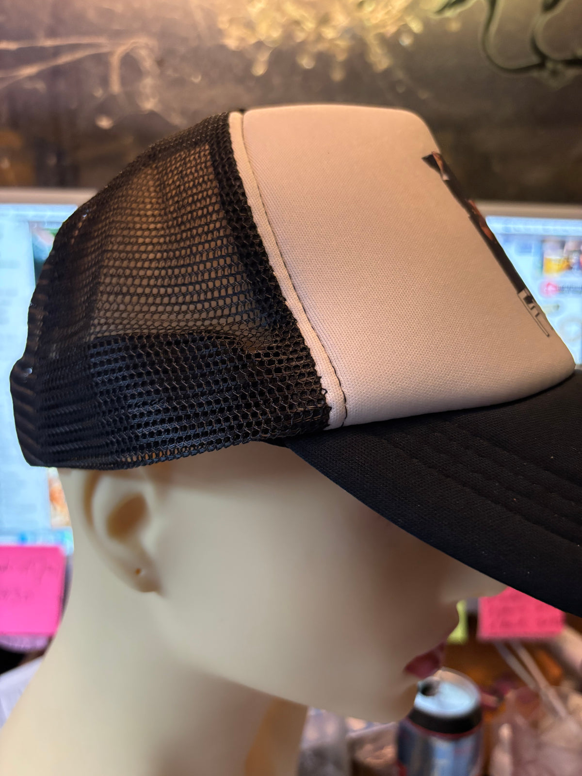 Casquette Trump blanche/bleue