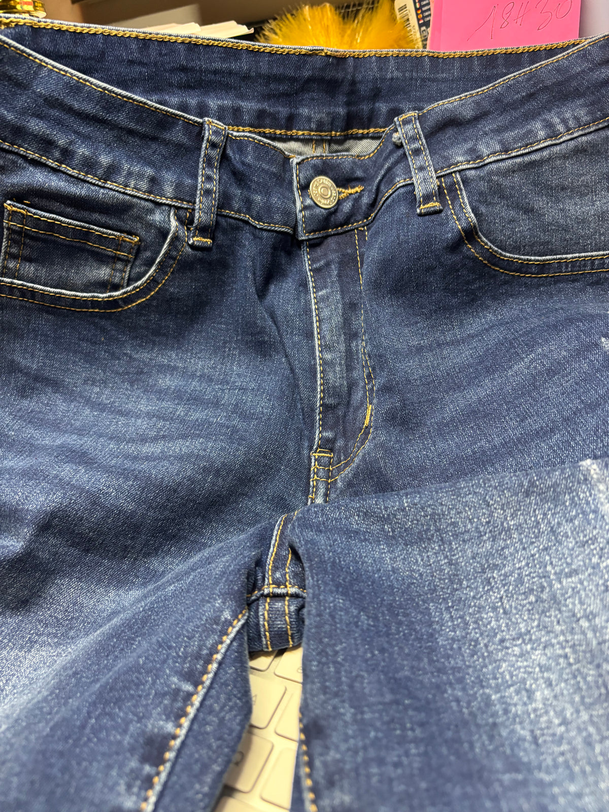 🌞 BERMUDA JEAN FEMME TAILLE 38 – STYLE DENIM TENDANCE