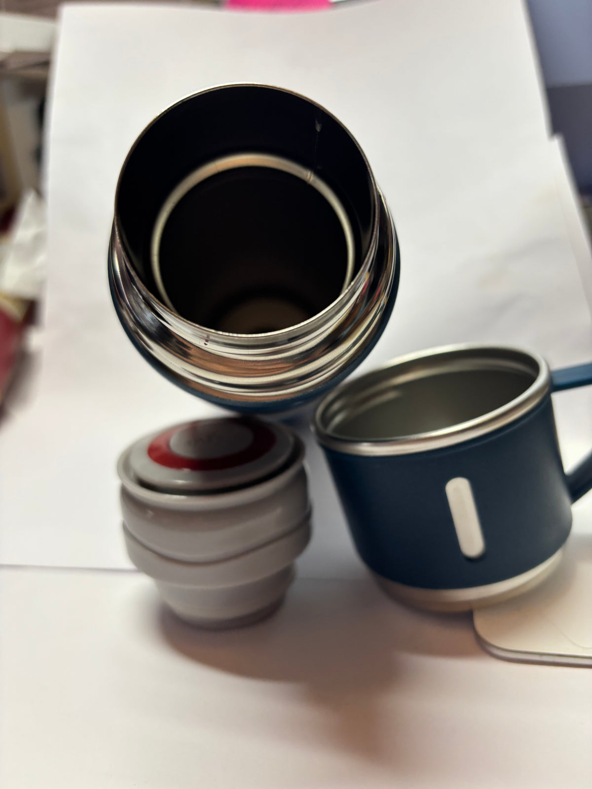 ☕ BOUTEILLE ISOTHERME PREMIUM 500 ML AVEC TASSE INTÉGRÉE