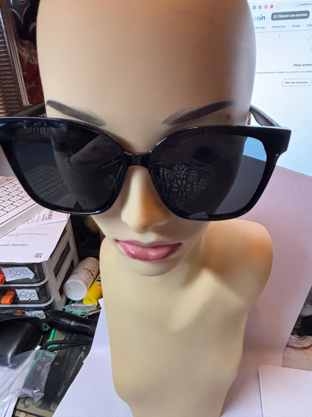 🕶️ LUNETTES DE SOLEIL VINTAGE CARRÉES SHEIN – STYLE & PROTECTION AU QUOTIDIEN !