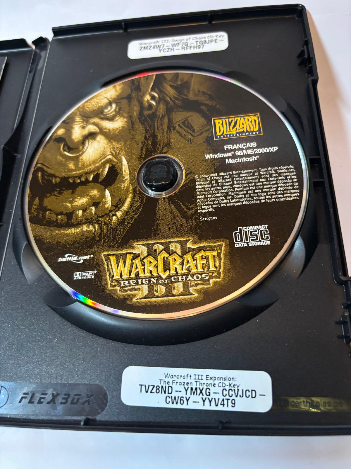 ⚔️ Warcraft III : Reign of Chaos + The Frozen Throne (PC / Mac)