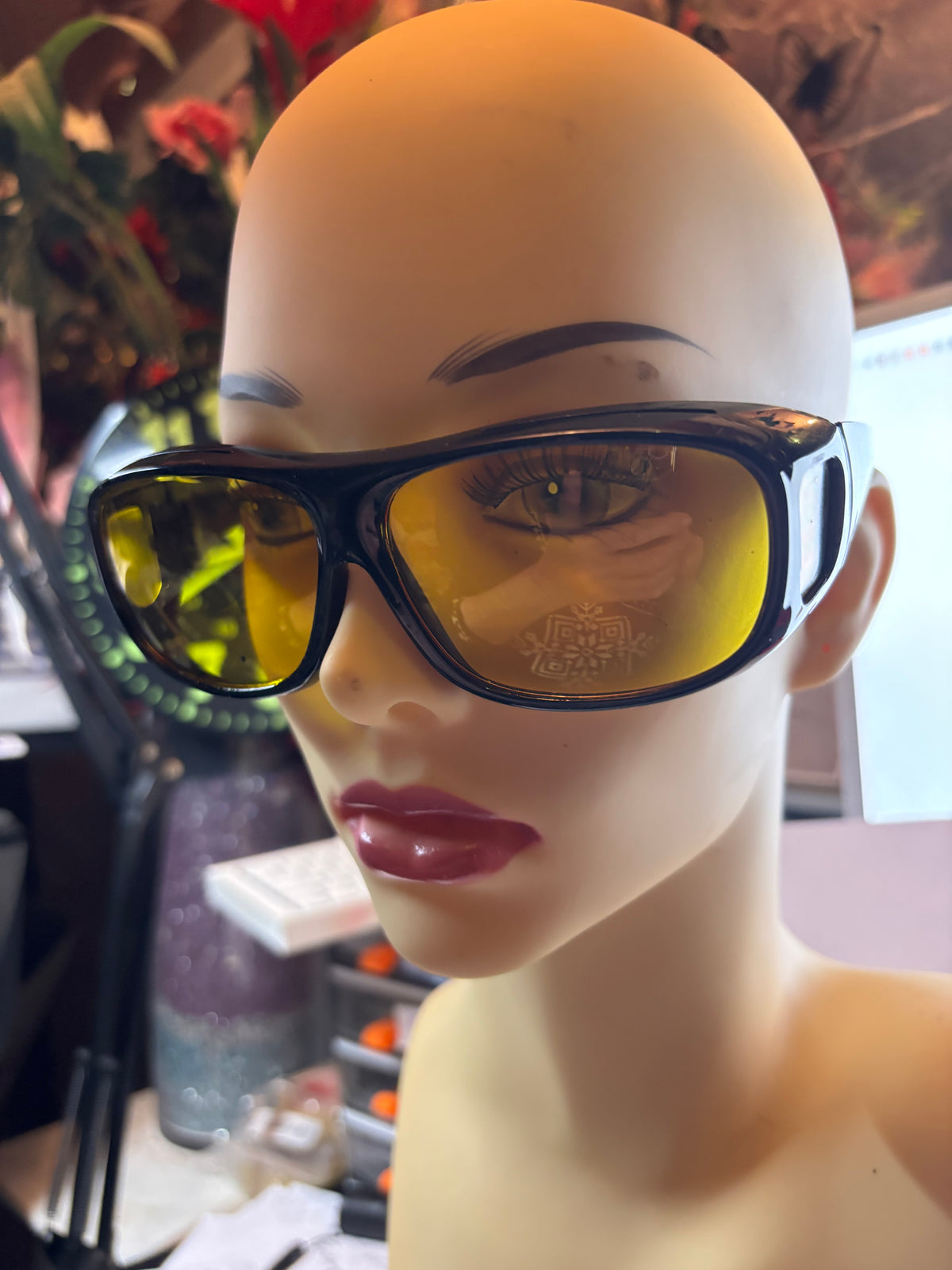 🕶️ LOT DE 2 PAIRES DE LUNETTES NIGHTGLO ANTI-ÉBLOUISSEMENT – CONDUITE DE NUIT Réf. 578C6