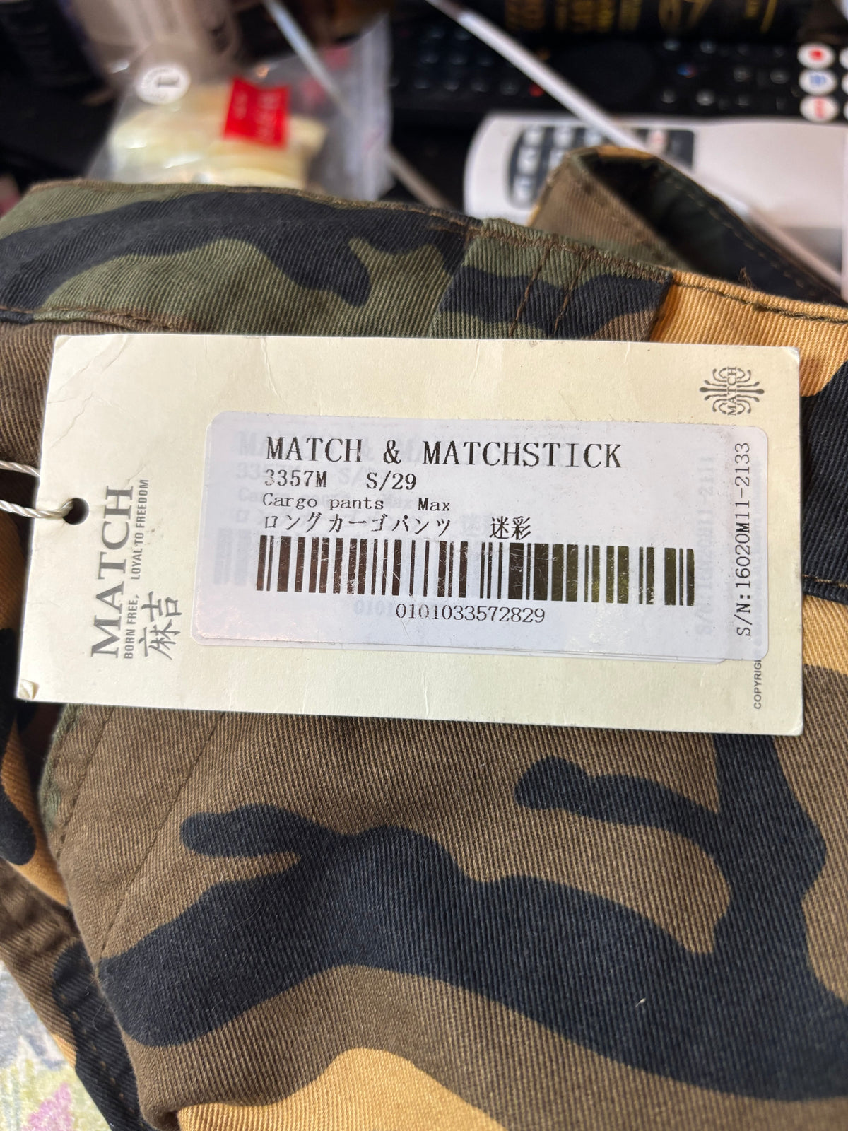 🔥 MATCH & MATCHSTICK – CARGO PANTS MAX 3357M 🔥
