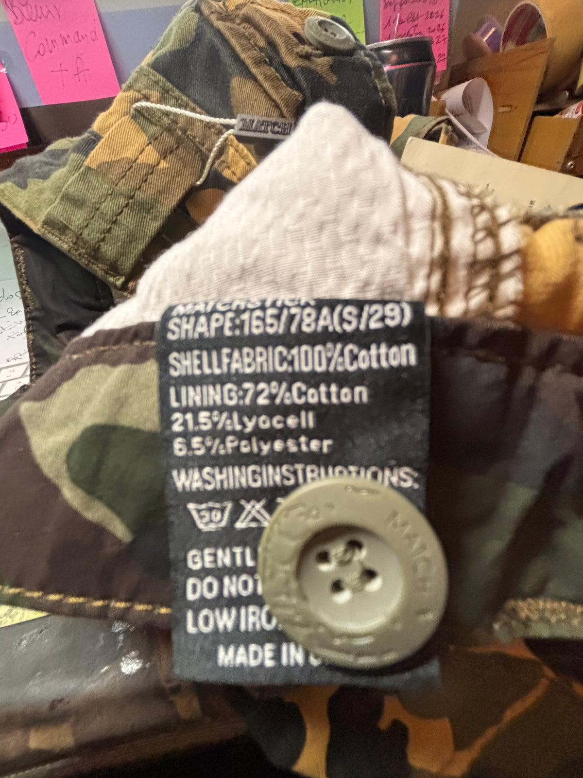 🔥 MATCH & MATCHSTICK – CARGO PANTS MAX 3357M 🔥