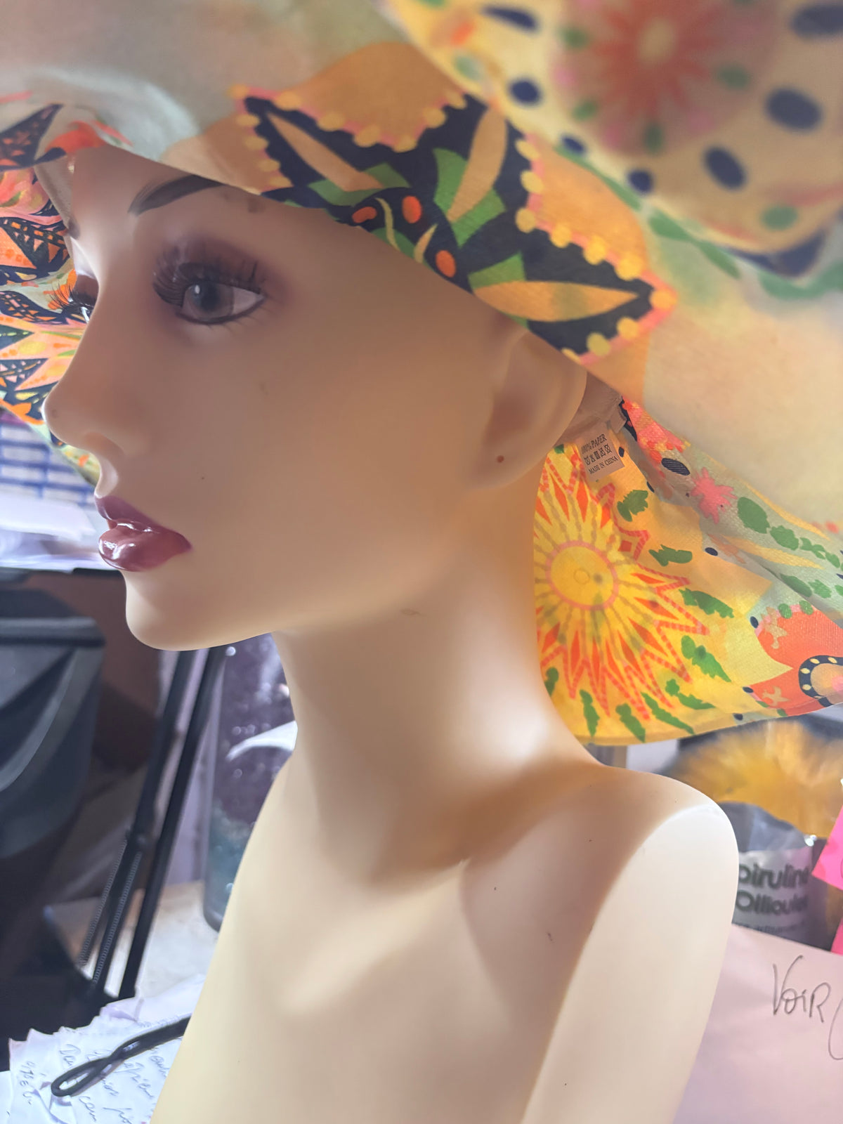 🌞 CHAPEAU D'ÉTÉ GRAND BORD – ÉLÉGANCE, FRAÎCHEUR ET ORIGINALITÉ !