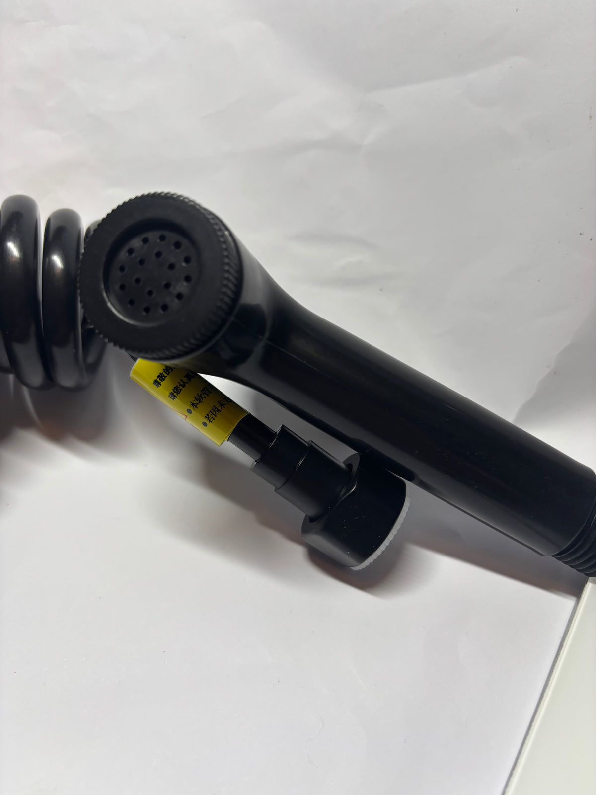 🚿 DOUCHETTE WC NOIRE HAUTE PRESSION – ÉLÉGANTE, PRATIQUE ET RARE !