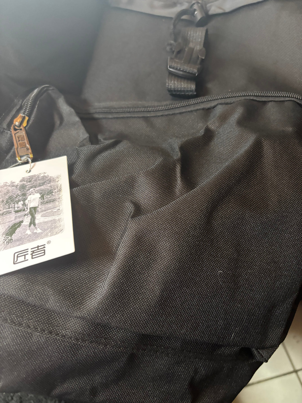 🛒 CHARIOT PLIANT ULTRA COMPACT AVEC SAC ADAPTABLE –