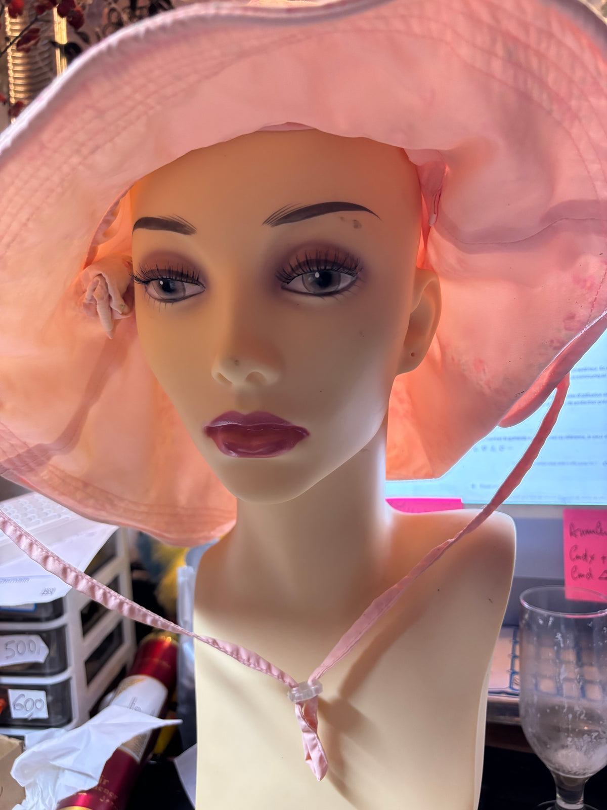 🌸 Chapeau de soleil réversible Kenmont – Bord modulable avec fil intégré