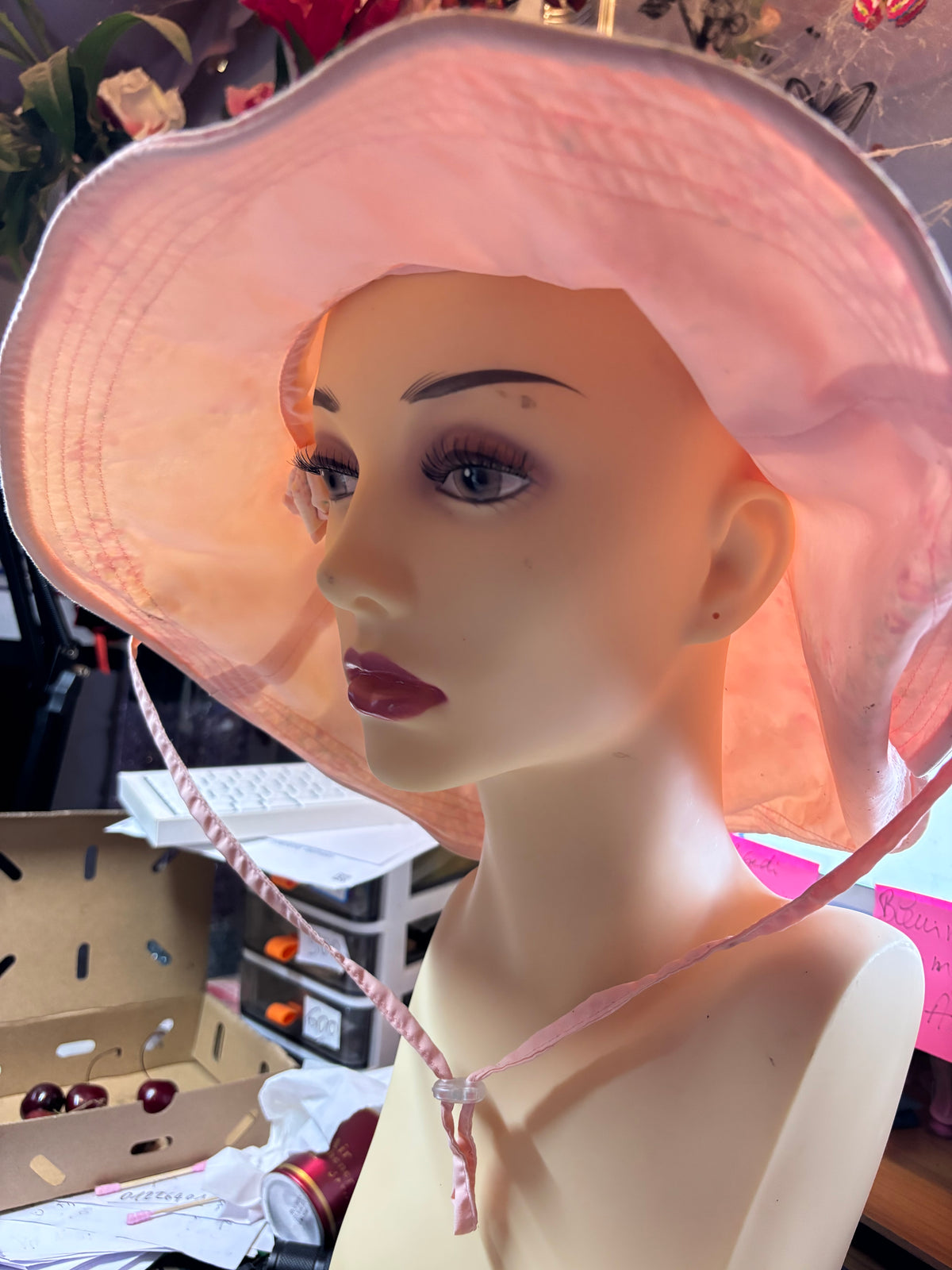 🌸 Chapeau de soleil réversible Kenmont – Bord modulable avec fil intégré