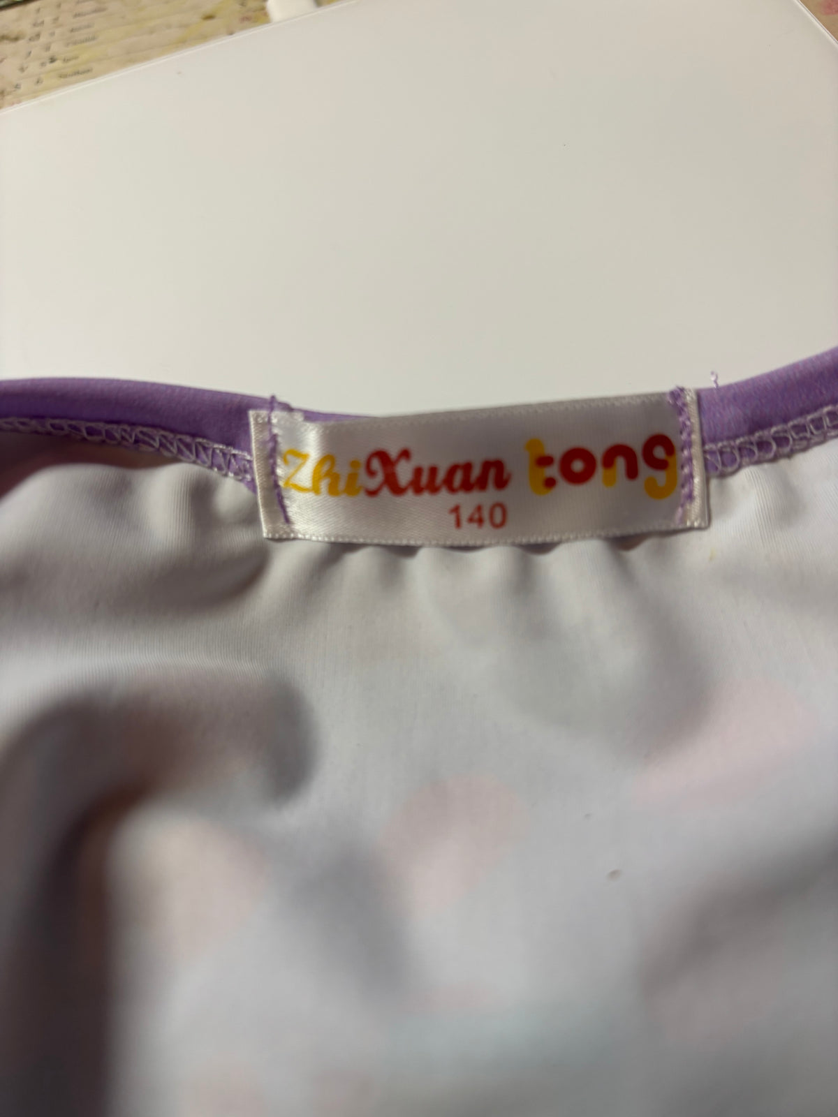 🌸 Ensemble de bain 2 pièces TikTok® pour fillette – Taille 140 – Neuf