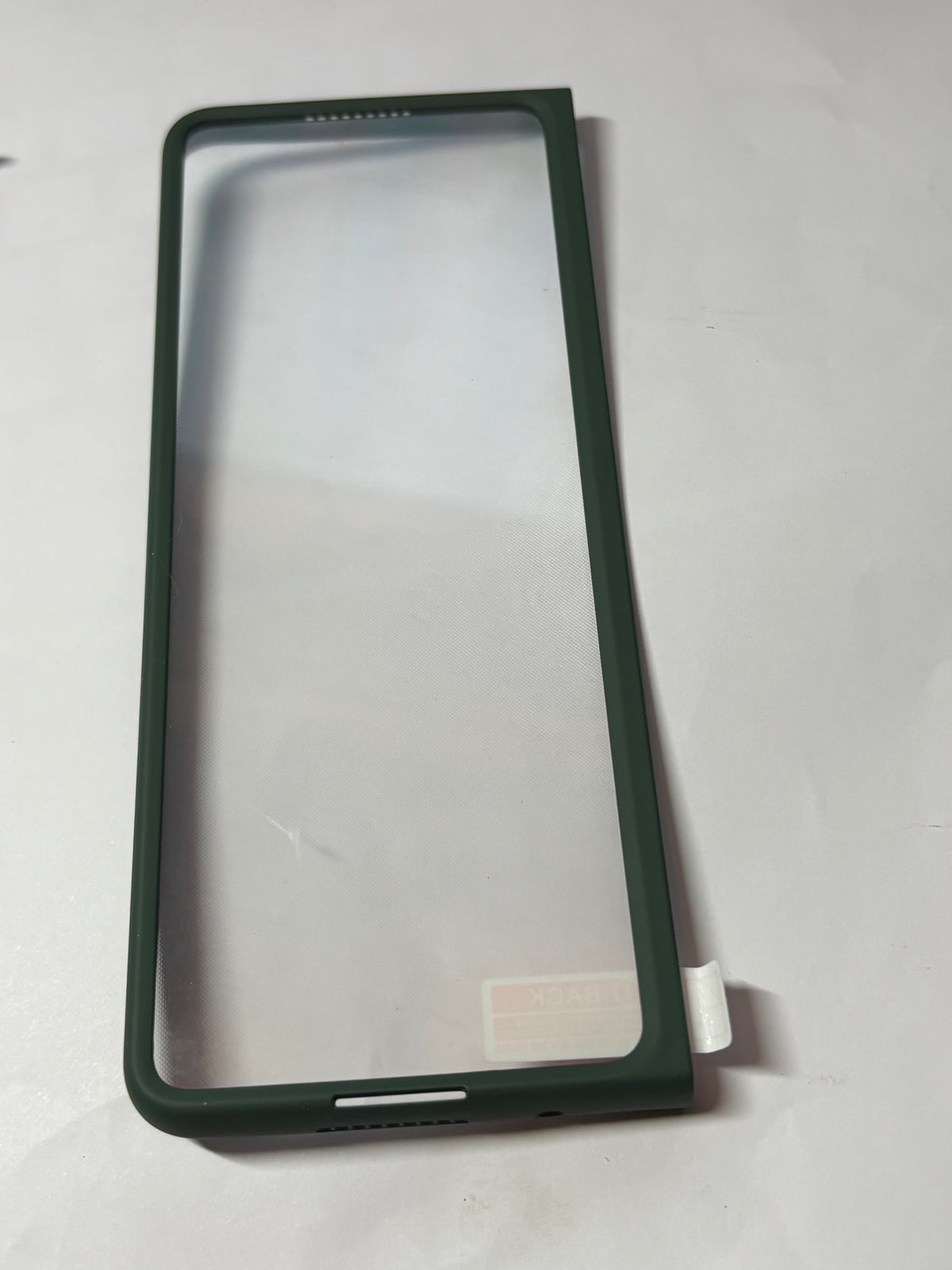 📱 Coque intégrale 360° Samsung Galaxy Z Fold 3 – Verre trempé intégré – Vert nuit