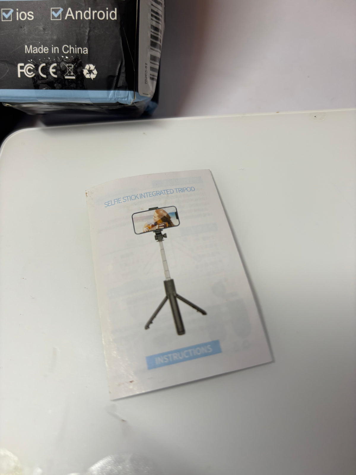 📸 Perche à Selfie Bluetooth avec Trépied Intégré – Rotation 360° – Télécommande Sans Fil – Ultra Compacte