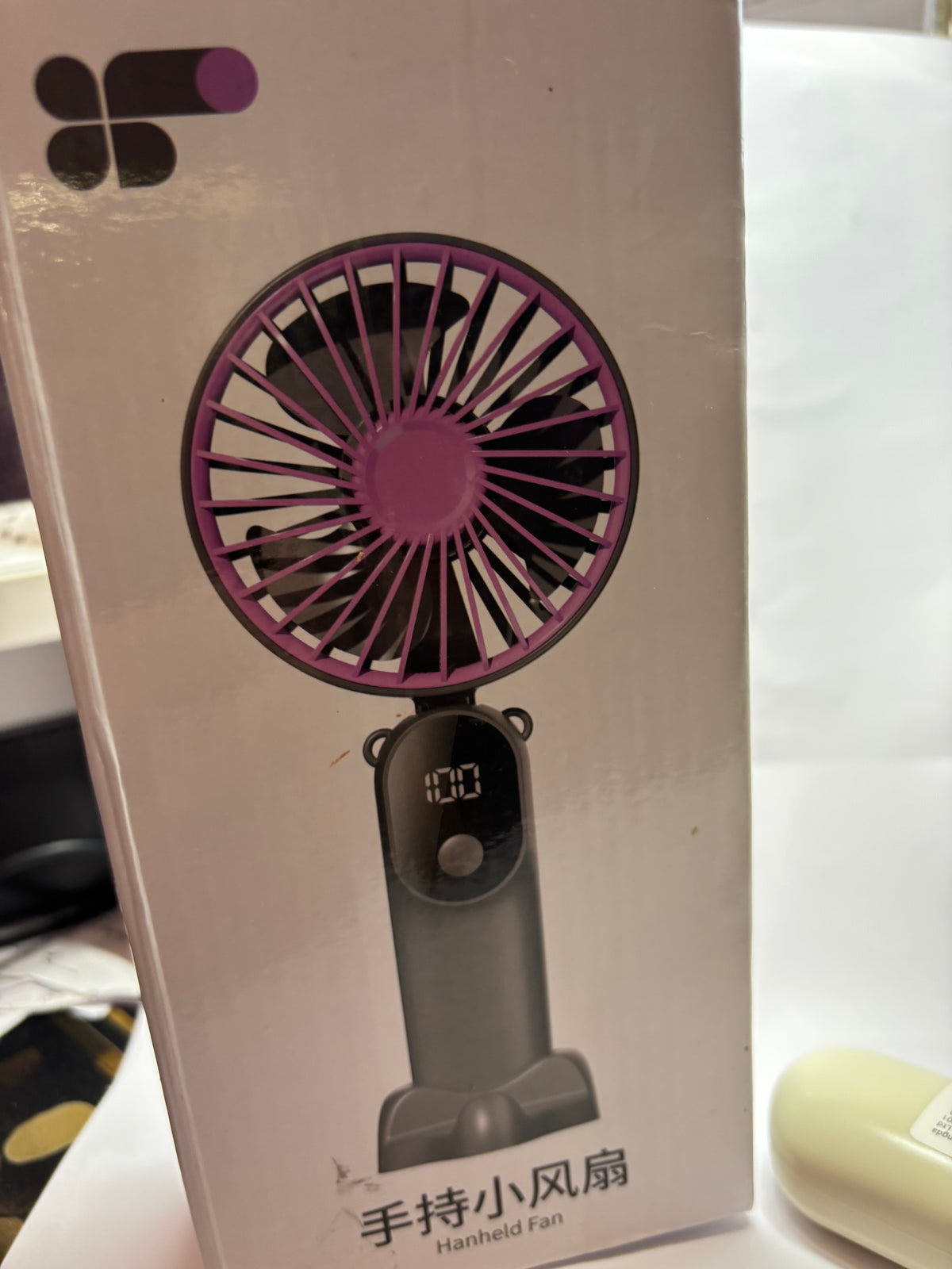 Ventilateur portable rechargeable USB-C STRHAGO Blanc