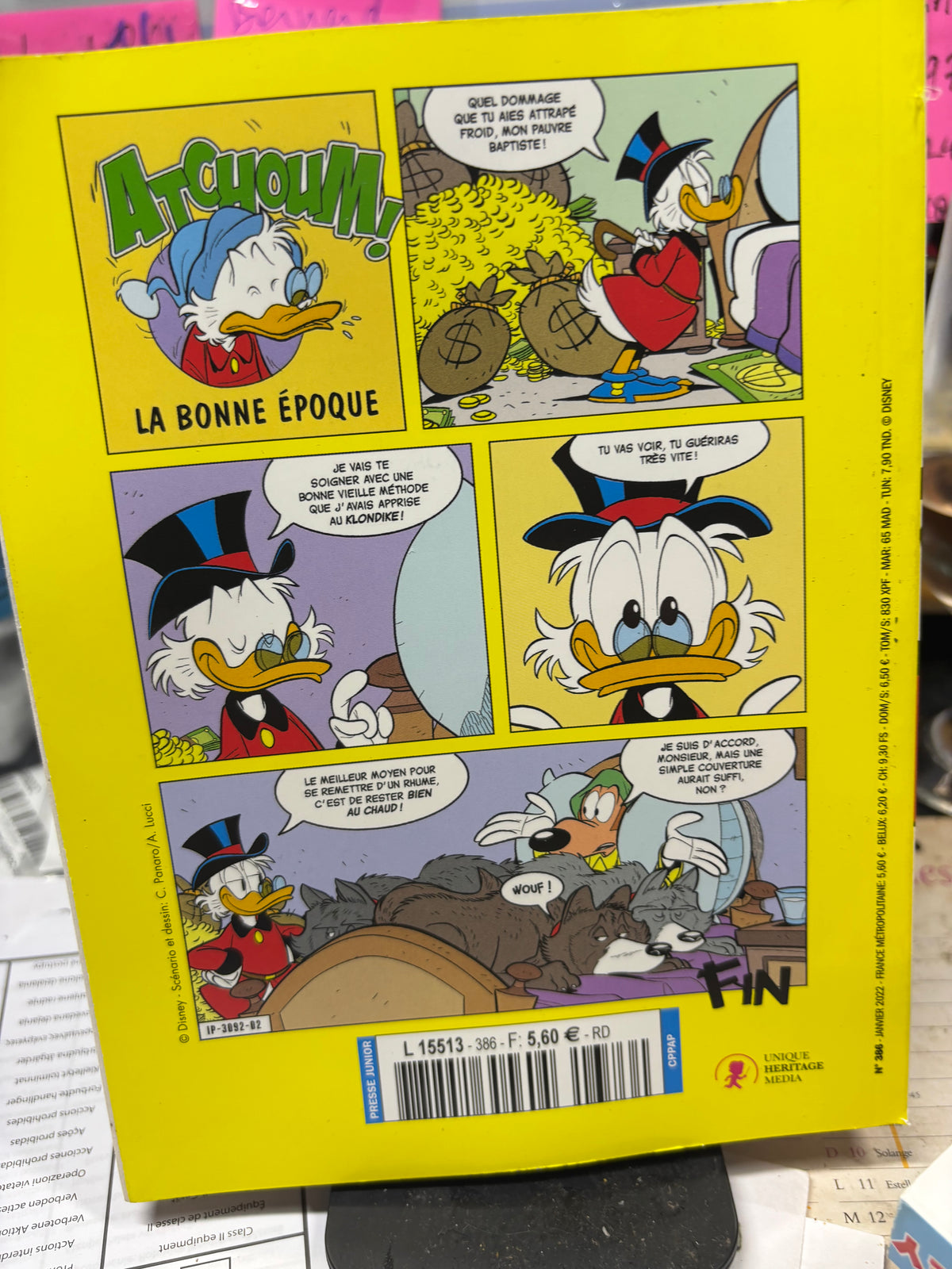 LOT DE 3 MICKEY PARADE GÉANT – DISNEY – ENVIRON 760 PAGES DE BD