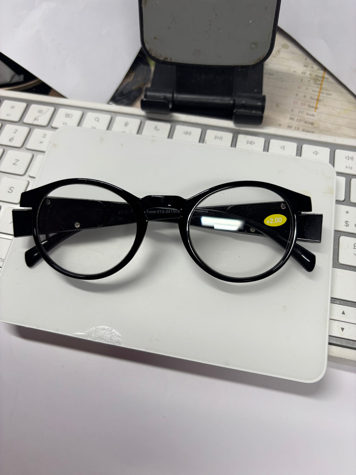 Lunettes de lecture LED +2,00 avec éclairage intégré