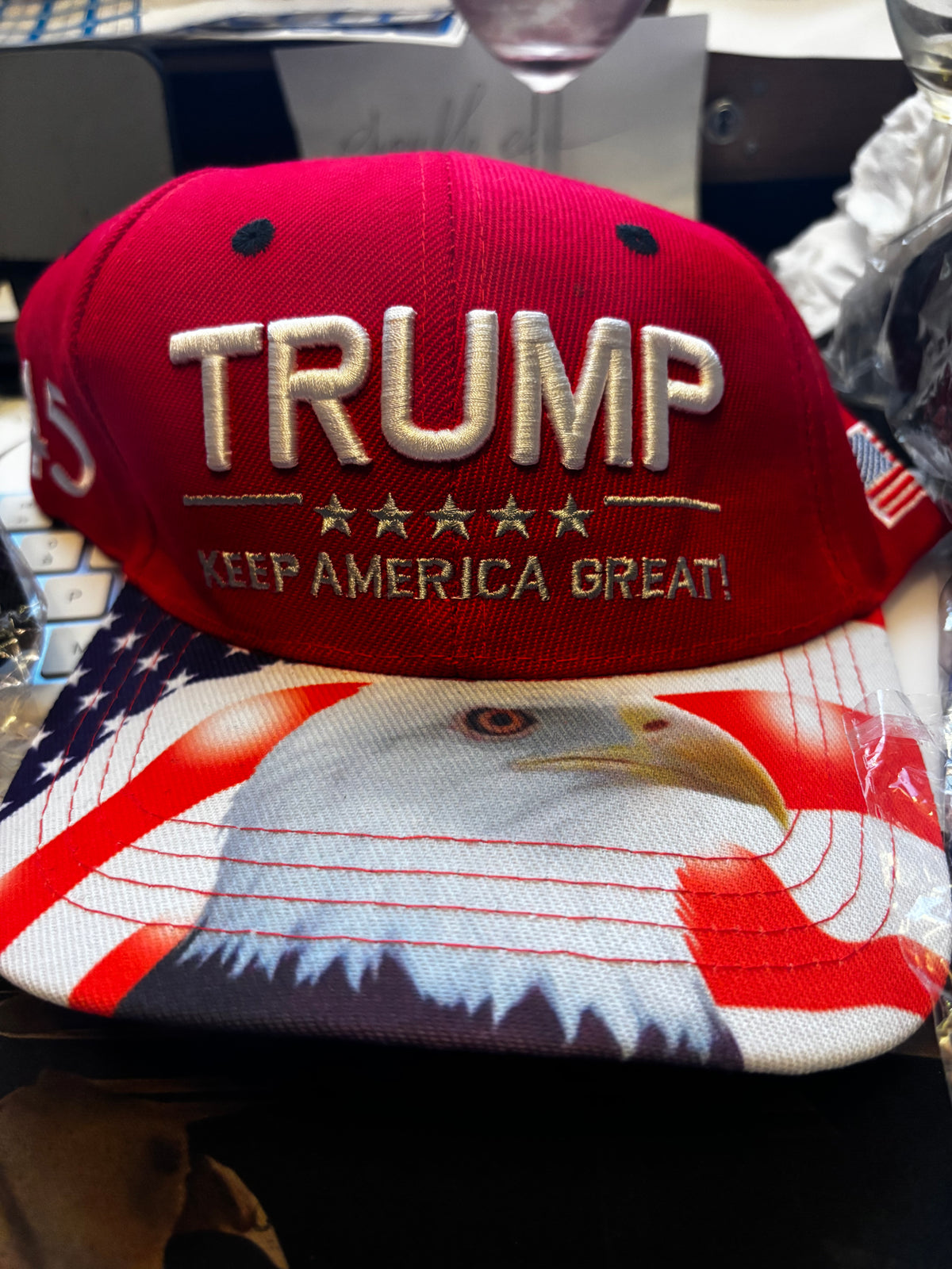 🇺🇸🦅 CASQUETTE TRUMP AIGLE AMÉRICAIN 🦅🇺🇸