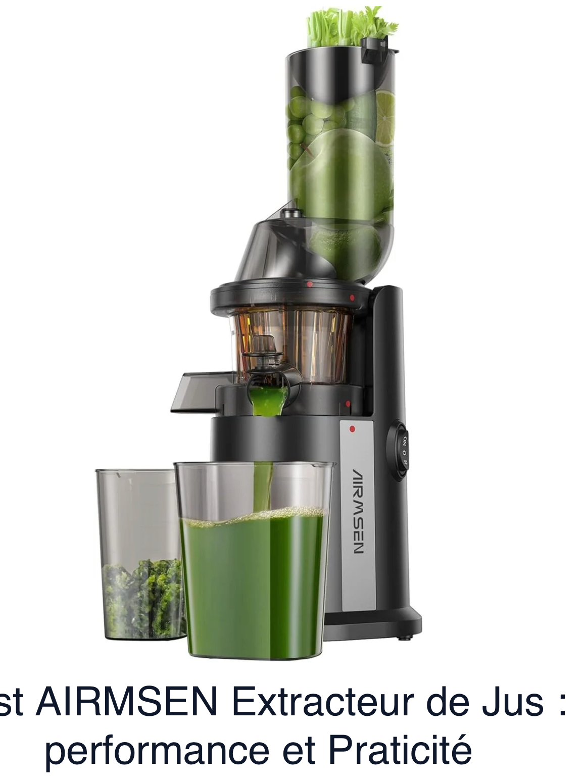 Extracteur de jus lent