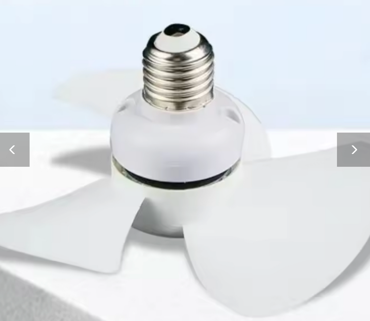 MINI VENTILATEUR E27 À VISSER